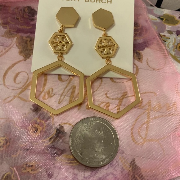 Tory burch geo earrings - Picture 5 of 6